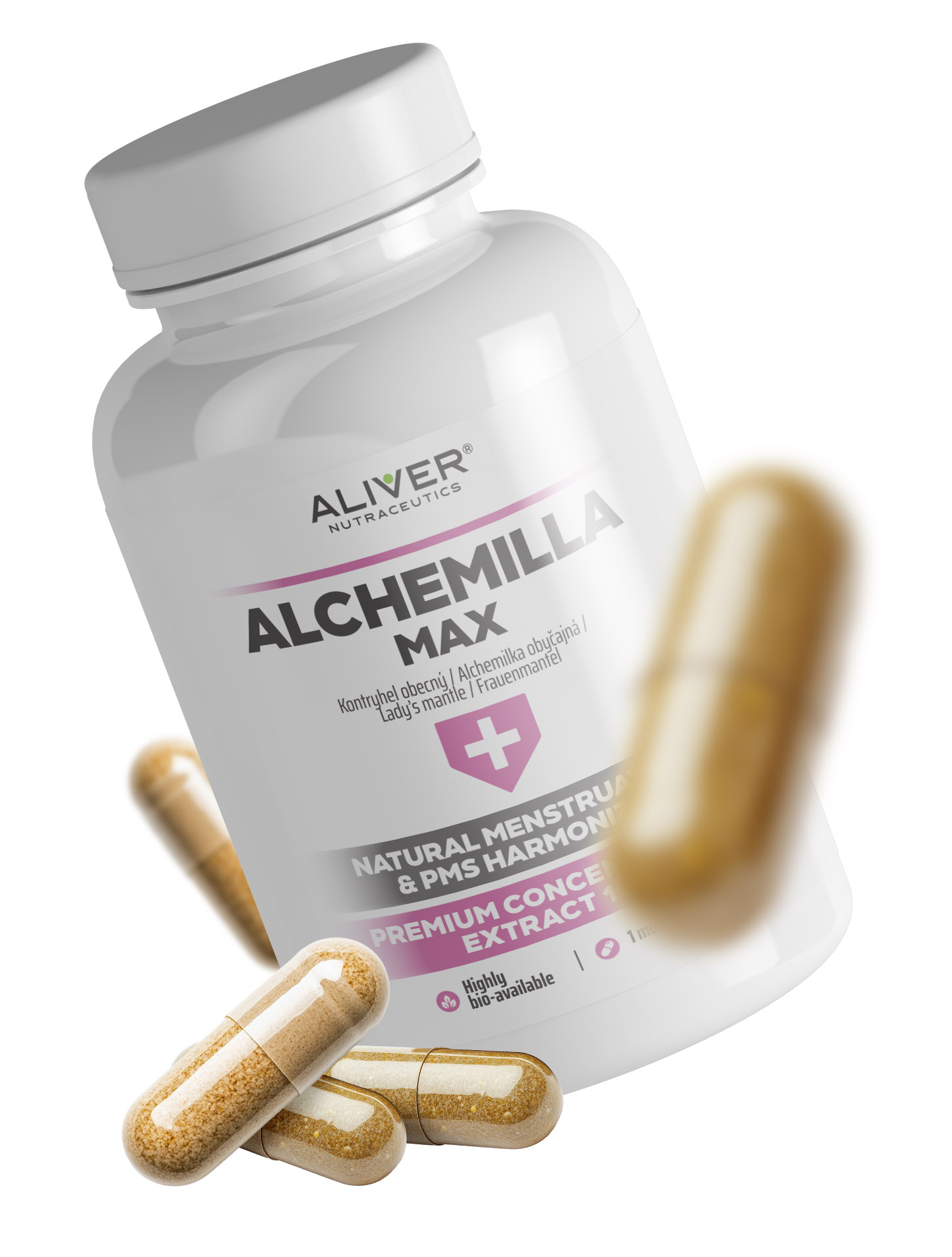 Alchemilla Max (Alchemilka obyčajná) – podpora ženského zdravia